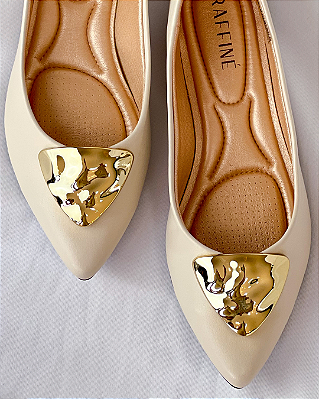 Sapatilha Napa Off White