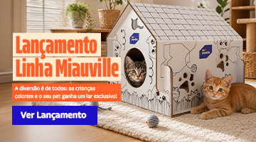 Lançamento Miauville Mini Banner