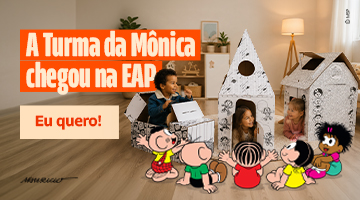 Mini banner turma da Mônica