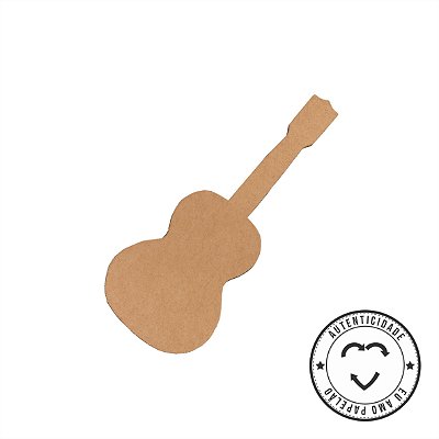 Violão de papelão (2 unidades) - Eu Amo Papelão