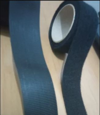 Velcro para lingerie Preto 100% poliamida - metro