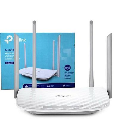 ROTEADOR WIRELESS TP-LINK ARCHER C60 AC1350 DUAL BAND ...