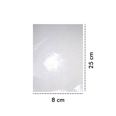 Saco Plástico de Polietileno - PEBD - 8x25