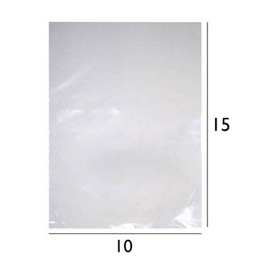 Saco Plástico de Polietileno - PEBD - 10x15