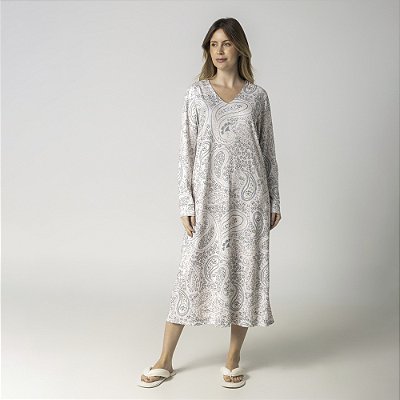 Camisão Feminino Midi Cashemere Grey