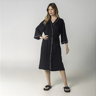 Robe Feminino Midi Super Touch Preto