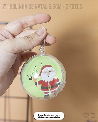 Bolinha de natal - personalizado