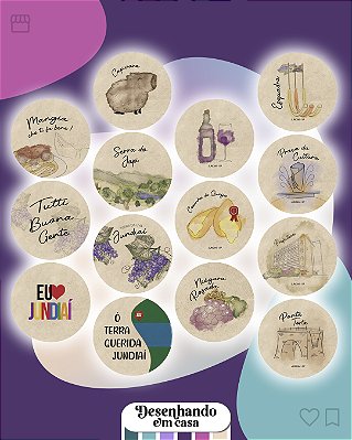 Chaveiro espelho de Jundiaí - Colecionáveis
