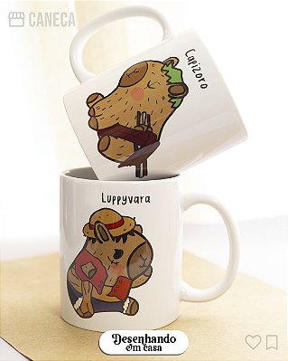 Caneca Capivara One Piece