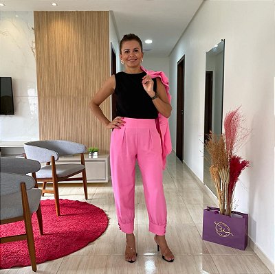 CALÇA POLIANA - ROSA