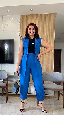 CALÇA POLIANA - AZUL