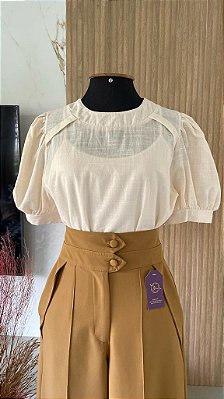 BLUSA KATARINA - AREIA