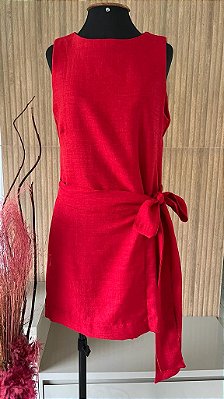 VESTIDO CURTO ZOE - VERMELHO