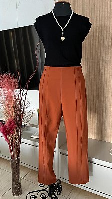CALÇA ANNE - MARROM