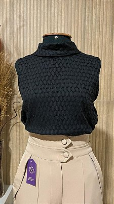 BLUSA ISABELA - PRETA