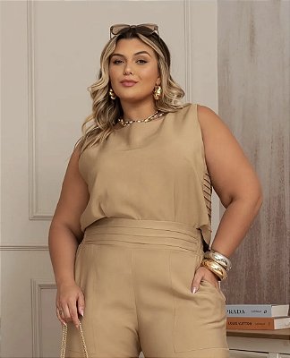 BLUSA CROPED LINHA PLUS