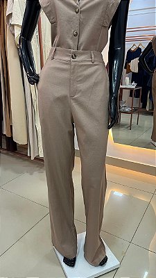 CALÇA RETA LINHO