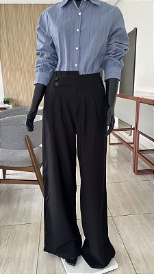 CALÇA PANTALONA CÓS ASSIMETRICO