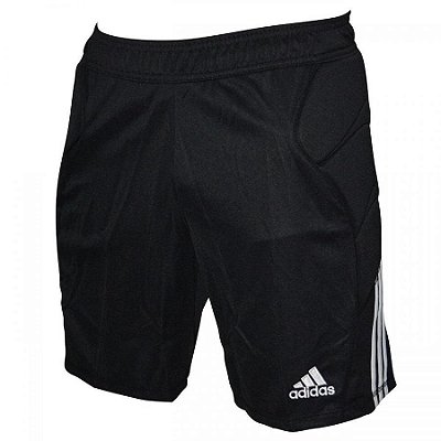 BERMUDA DE GOLEIRO PRETO ADIDAS