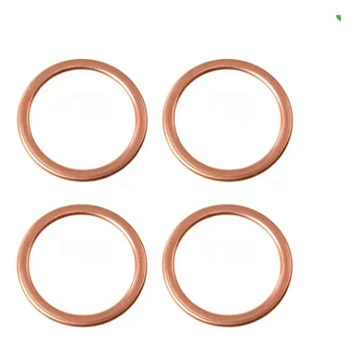 Jogo 4 Anel Escape Junta Escapamento Zx7 Zx-7r Zx-7 Zx7r Part number: 11060