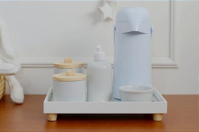 Kit Higiene Porcelana Montessori Bebê Bancada Unissex K203
