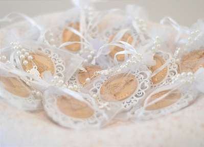Kit 10 Lembranças Nossa Senhora Festa Casamento Batizado