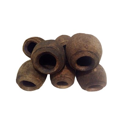 Kit 4 Cabaças de Sapucaia Natural - Aquarismo, Artesanato e Decoração - Tamanho G