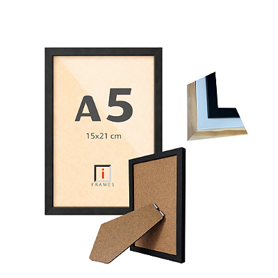 Porta Retrato A5 15x21 cm P/ Imagens Fotos - COM ACETATO