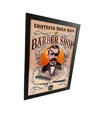 Quadro Decorativo Com Imagem Vintage Retrô A3 30x42 cm - COM VIDRO