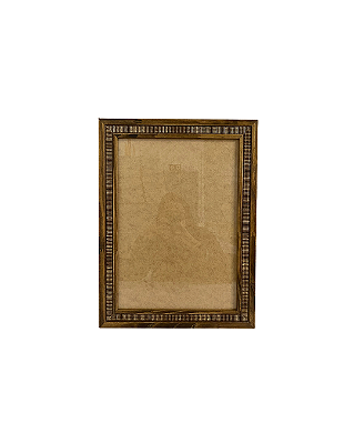 Moldura Premium Trilha A4 21x30 cm Com Vidro - ENVERNIZADA