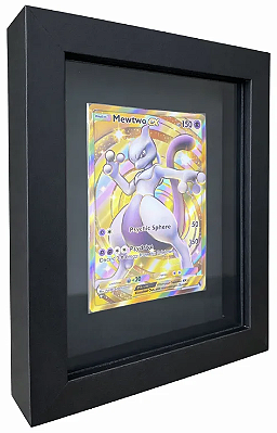 Moldura Premium Shield P/ Carta Rara Tcg Com Sleeve Suspensa