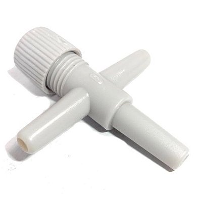 Divisor de ar em T com regulador (4mm)
