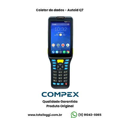 COLETOR DE DADOS AUTOID Q7