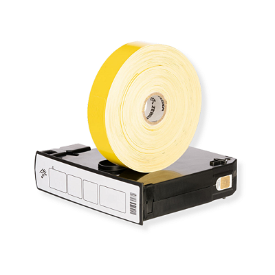 Pulseira Zebra Amarela - Part Number 10006995-7K - Protocolo de Manchester