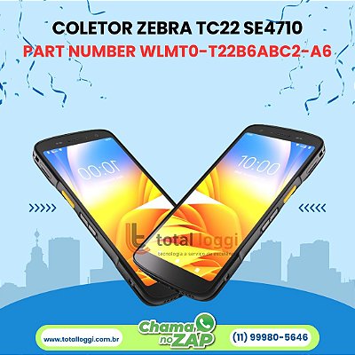 Coletor de Dados Zebra TC22 SE4710