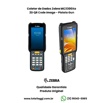Coletor de Dados Zebra MC3300ax Pistola Gun