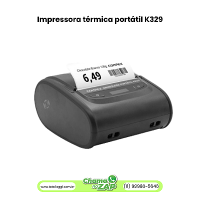 Impressora térmica portátil K329