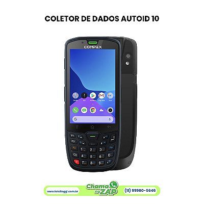Coletor de dados Autoid 10
