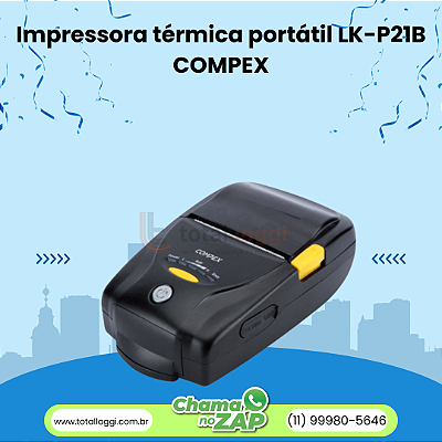 Impressora térmica portátil LK-P21B