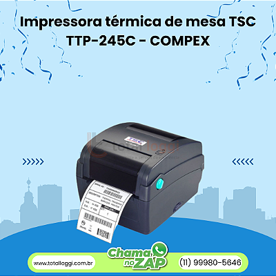 Impressora de térmica de mesa TSC TTP-245C