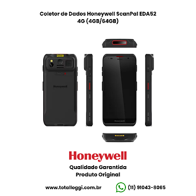 Coletor de Dados Honeywell ScanPal EDA52 4G (4GB/64GB)
