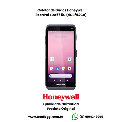 Coletor de Dados Honeywell ScanPal EDA57 5G (4GB/64GB)