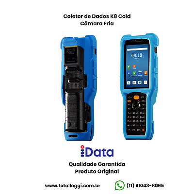 Coletor de dados K8 Cold - Câmara Fria