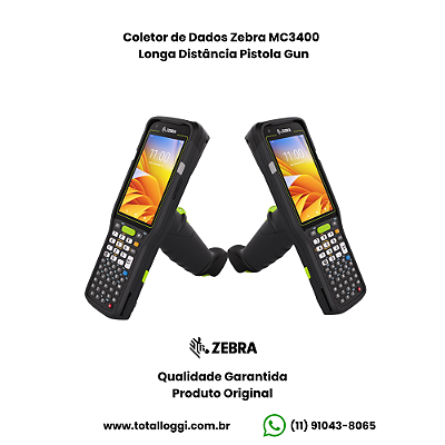 Coletor de Dados Zebra MC3400 - MC3401-0G1J54SS-A6