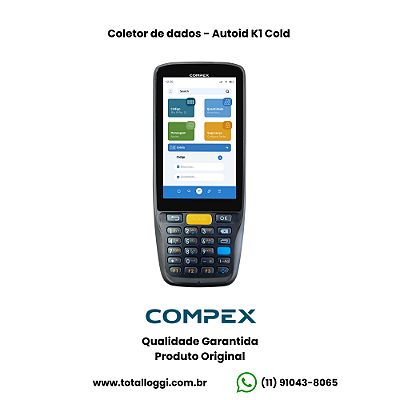 Coletor de dados K1 Cold