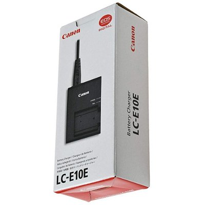 Carregador de Bateria Original Canon LC-E10E para T3; T5; T6; T7; T7+; T100