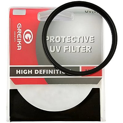 Filtro UV para Lente Proteção Contra Riscos e Poeira - Greika FUV