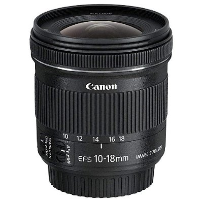 Lente Canon EF-S 10-18mm F/4.5-5.6 IS STM