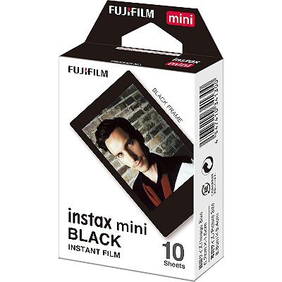 Filme Instax Mini Black para 10 Fotos - Fujifilm