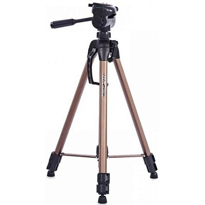 Tripé para Câmera Weifeng WT-3770 - Altura Máxima 1,64m - Suporta 4kg